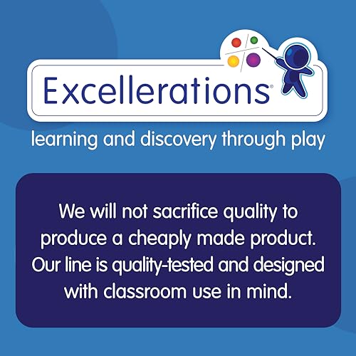 Image of Excellerations Easy Squeeze Jumbo Tweezers 4-3 /4 inches L x 1-3 /4 inches W x 1 inches H Set of 12 for Preschool, Educational, PreK, Ages 2 and up, Special Needs