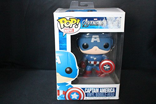 Funko Pop Marvel (Bobble): Avengers - Capt. America