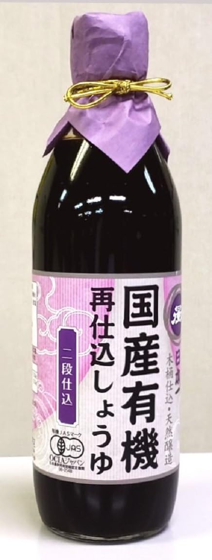 Amazon.co.jp: 日本一 国産有機再仕込しょうゆ 500ml : 食品・飲料・お酒