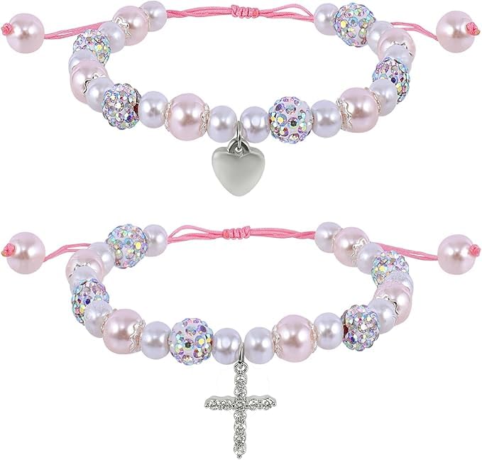Eerste Communie Missal en Rozenkrans Armband Gift Set Eerste Communie Missal en Rozenkrans Armband Gift Set