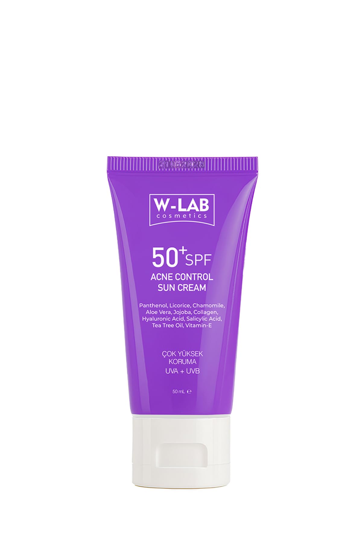 W-Lab Kozmetik Akne Kontrol Güneş Kremi 50 Ml