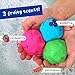 Mr. Bubble Soapy Bath Dough, Three Assorted Colors and Scents, Pack of 6