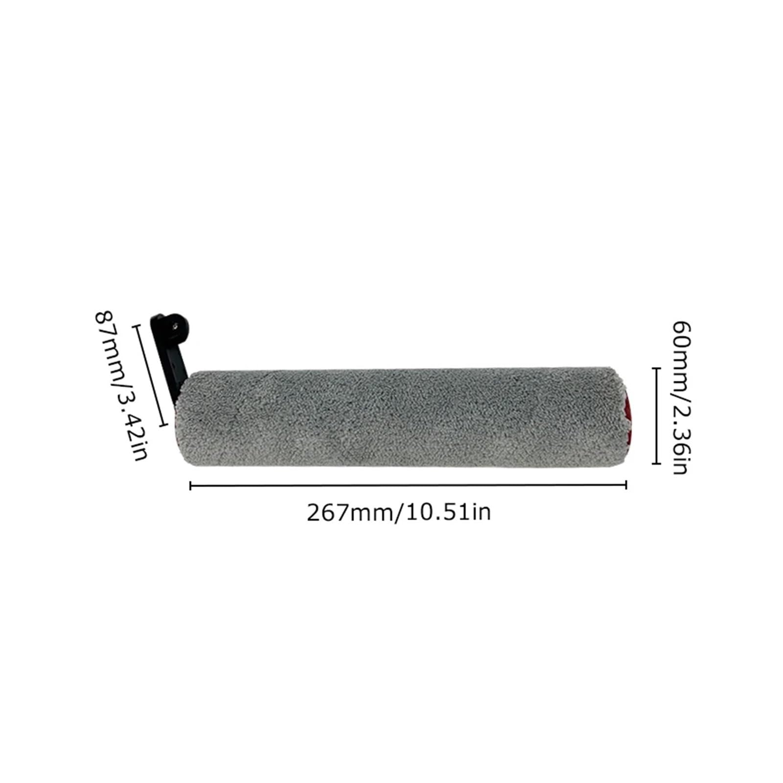 Piezas De Repuesto for Aspiradora, Kit De Filtro Y Rodillo De Cepillo AB34, Compatible con Dreame, Fregadora De Suelos MOVA M10, Cepillo Giratorio(1set.)