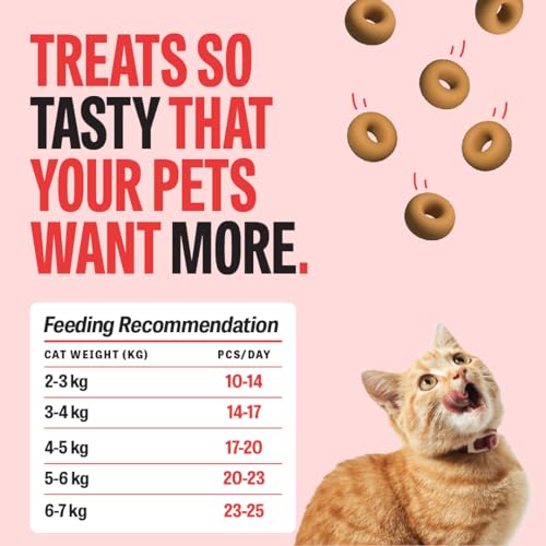 Image of Petcrux Chicken & Cranberry Cat Treats, 70g