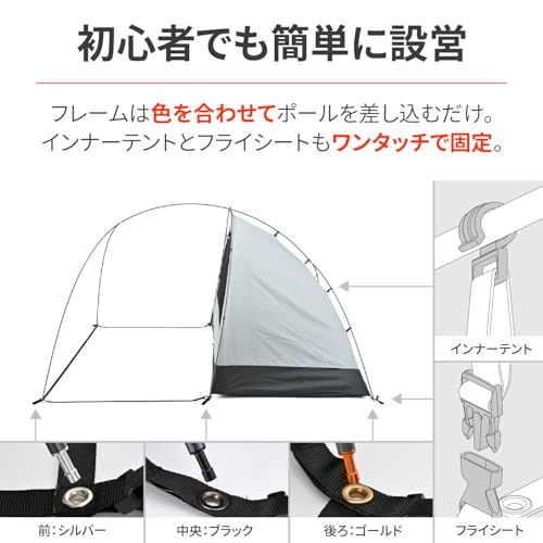 デイトナ(Daytona) neGla(ネグラ) マエヒロドーム PLUS コヨーテ 48343 の商品画像 5
