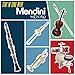 Mendini by Cecilio B Flat Clarinet for Beginner, Ebonite Bb Clarinet with 2 Replaceable Barrels, 10 Reeds, Stand, Pocketbook, Mouthpiece, Hard Case, Gloves (Pink)