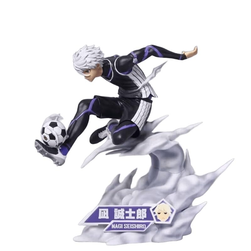 Amazon.com: Puruuige Seishiro Nagi Figure Lazy Genius Anime Soccer