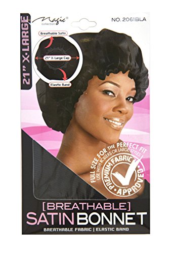 Breathable satin bonnet Clearance