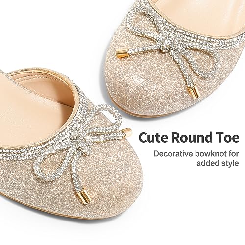 DREAM PAIRS Girls Dress Shoes Closed Toe Low Heels Ankle Strap Pumps for Toddler Little Big Kid Flower Party Wedding Princess4