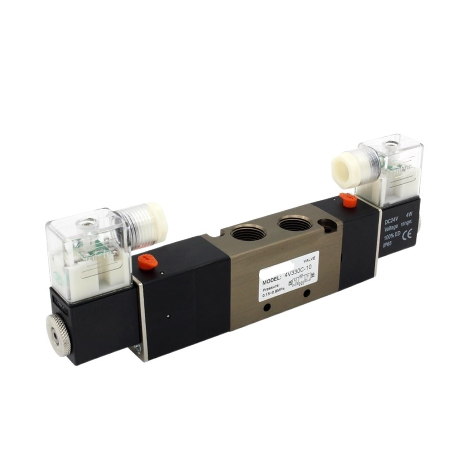 Vanne pneumatique 5 voies 3/8 pour l'automatisation des lignes de production