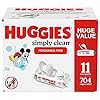 Huggies Simply Clean Unscented Baby...