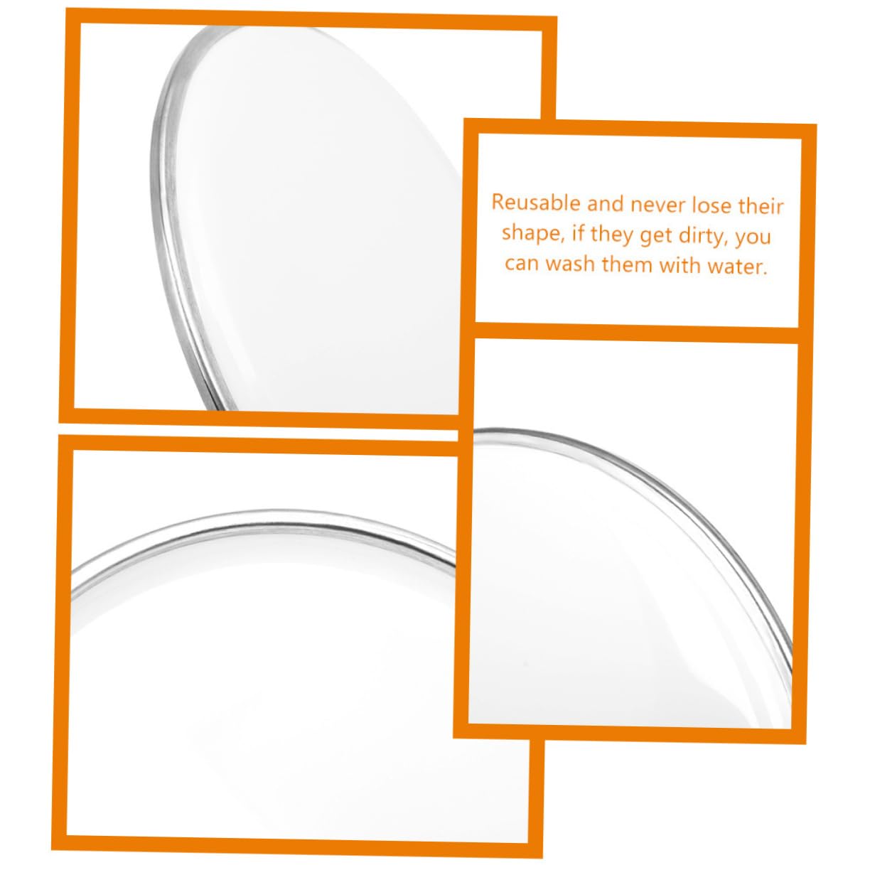 OFFSCH 8 Inch Drum Heads 2 Pack Double Layer Jazz Drum Drum Replacement Excellent Sound Texture