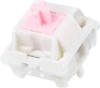 EPOMAKER Interruptor De Teclado Silencioso Roseveil Para Mecânico Gamer, 30 Peças, 5 Pinos, 32Gf, Pré-Lubrificado, Linear Silencioso, Estojo Pc, Haste Ly, Compatível Com Teclas Mx (Roseveil Silent)