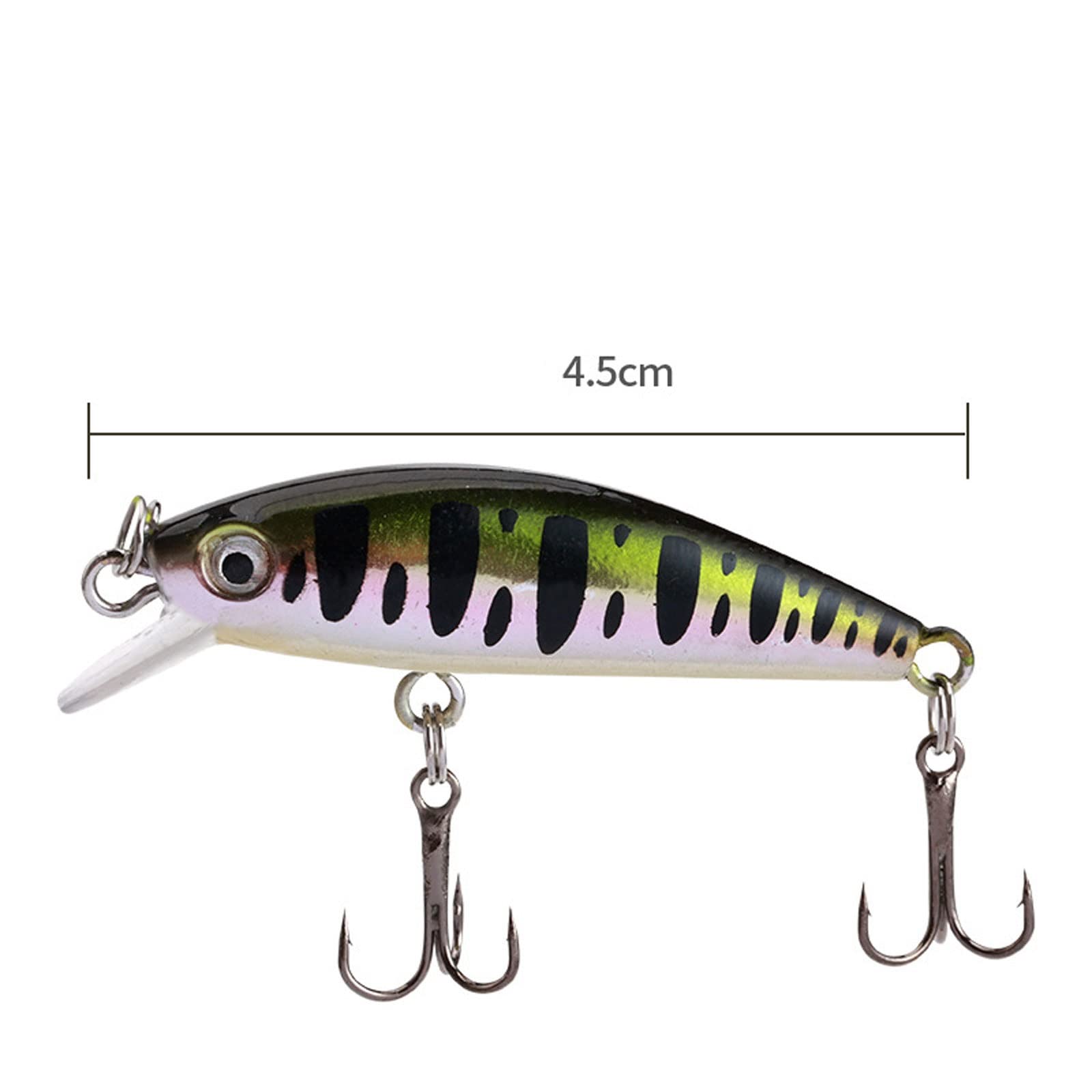 おまけルアーその５ Amazon.co.jp: 釣り餌 5 個ルアー偽餌 4.5cm2.6g 、 5.2cm6.2g