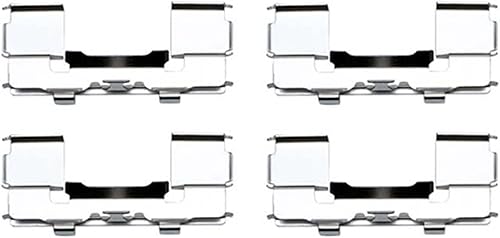 Miniatura 7 de Detroit Axle - Pastillas de freno delanteras para Nissan Pathfinder Frontier D21 720 Pickup Subaru SVX Pastillas de freno de cerámica con reemplazo