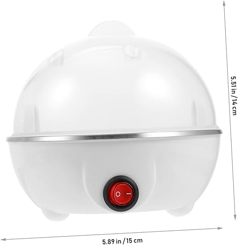 Miniatura 3 de Vaporizador de huevos de 7 huevos vaporizador de huevos eléctrico taza de huevo caldera de huevos vaporizador eléctrico huevo blanco escalfador