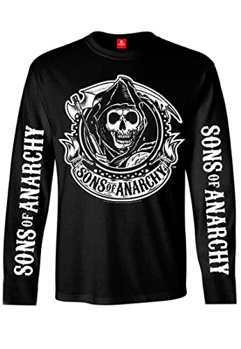 Nastrovje Potsdam - Camiseta de Manga Larga - para Hombre Negro 46