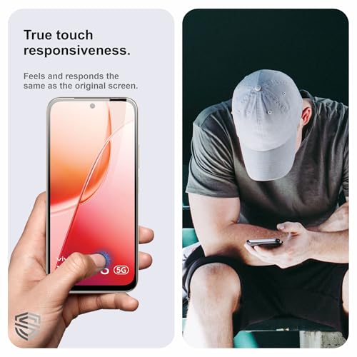 Image of Military-Grade Gorilla Tempered Glass For Vivo Y51 Pro (6.75 Inch) With Installation Kit | Edge to Edge Coverage | Black