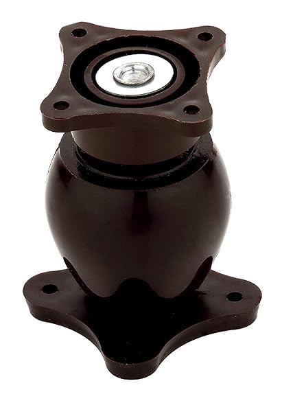 HARMONUS Style with Virgin Plastic Door Magnet Door Holder/Door Magnet Catcher/Door Catch/Magnetic Door Stopper/Door Magnetic Size No.5 (Wengi, Pack of 2)