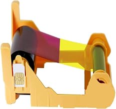 800011-140 YMCKO Color Ribbon Compatible for Zebra ZXP Series 1 ZXP1 Card Printer 100 Prints 800011-140 Ribbon