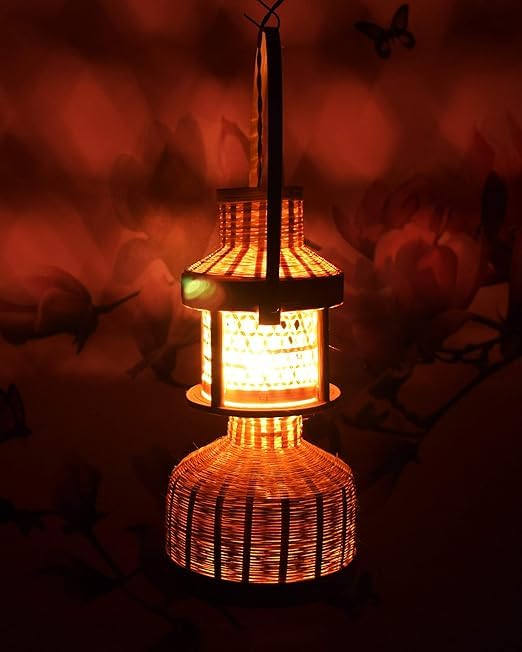 Buy Craft Haat Bamboo Decorative Handicraft Lantern | Unique Natural ...
