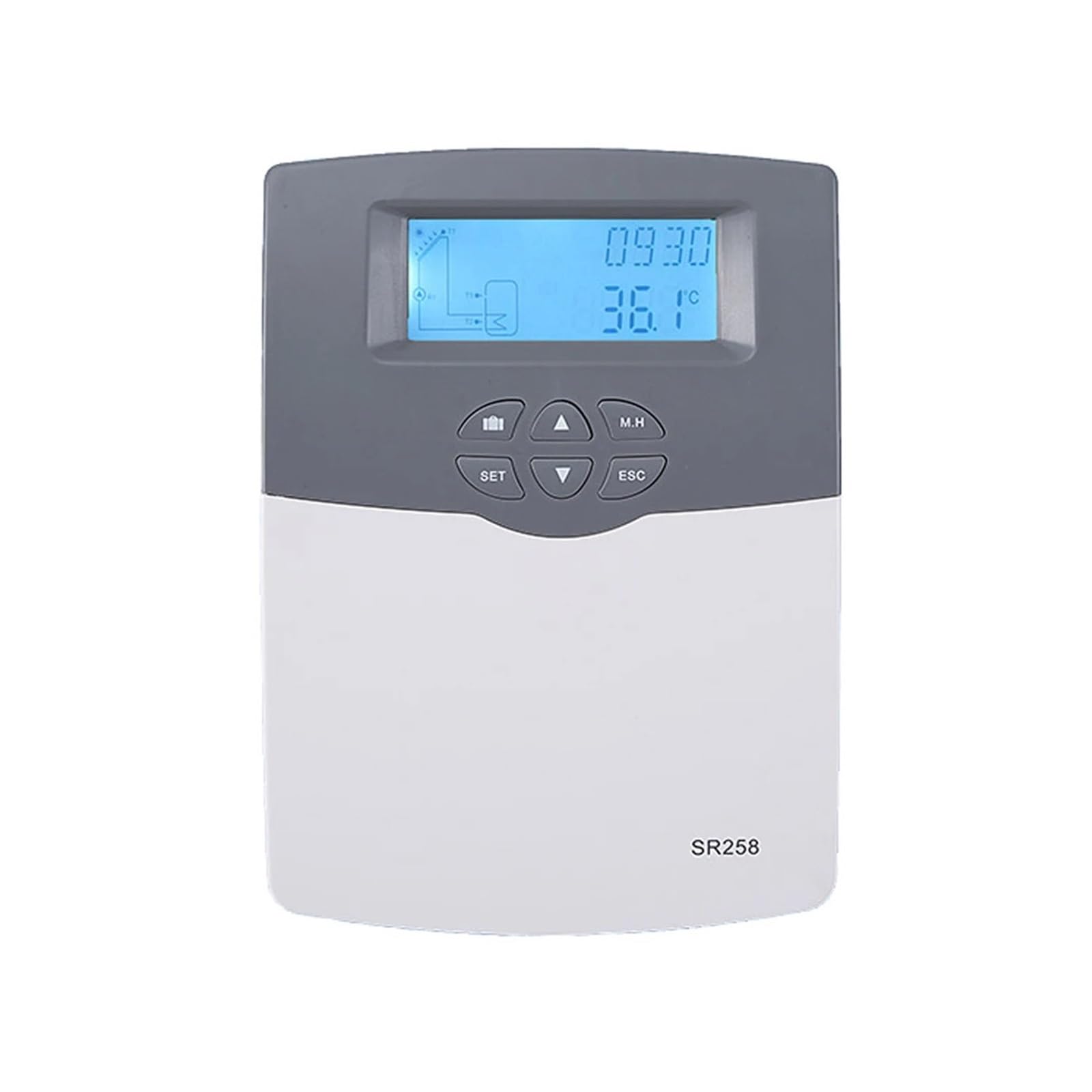 Controller di carica solare WiFi Controller intelligente per sistema solare ad acqua calda pressurizzato split - Protezione multipla contro sovraccarico