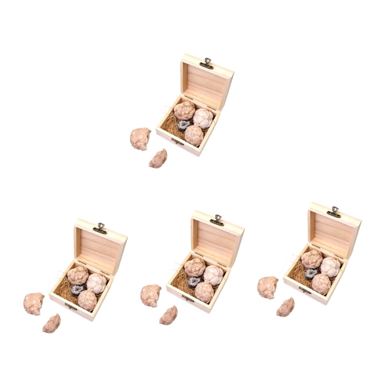 ULTECHNOVO 4 Boxes Cave Cluster Crystal Ball Mining Kit for Adults Mining Kits Rock Kit Gem Mining Kit Dig Gems Gem Dig Kit Geology Kit Dig Gem Mining Gem Digging Kit for Kid Mining Kit