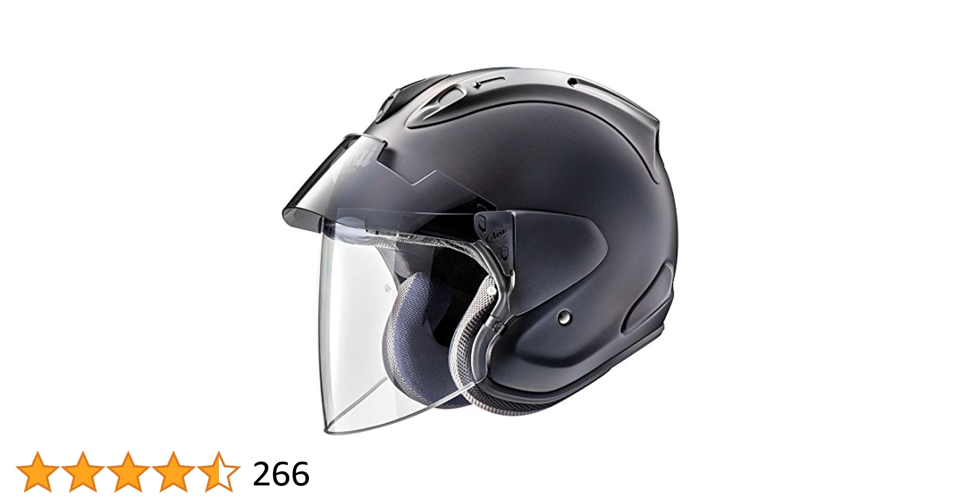 Arai　アライ　VZ-RAM PLUS　ミラー　グラスブラック　XL Arai:アライ VZ-Ram PLUS［ブイゼット ラム プラス グラス