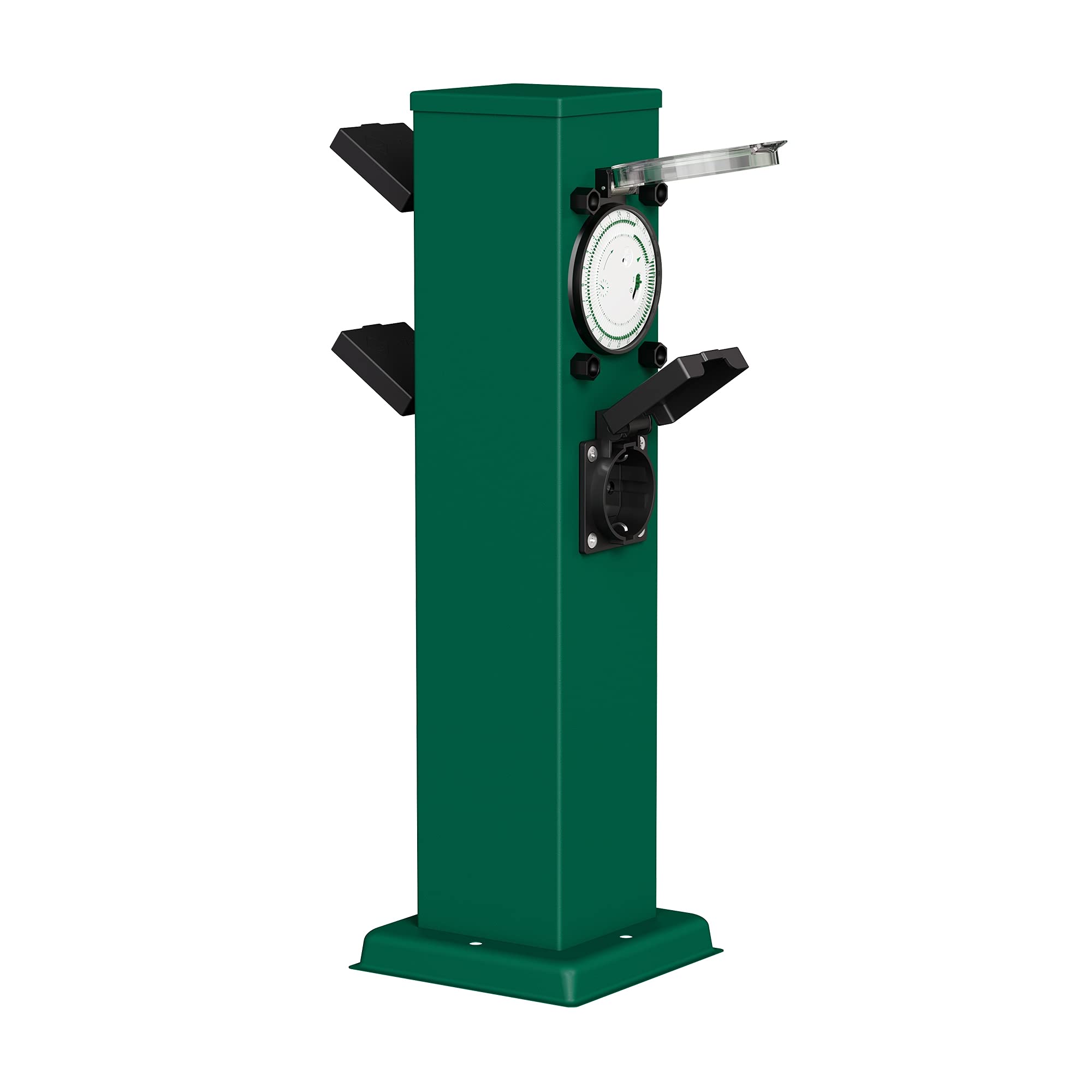 Staande buitenlamp Tadeo met grondpin - donkere houtkleur Staande buitenlamp Tadeo met grondpin - donkere houtkleur