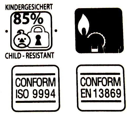 200 einweg Feuerzeuge mit Kinderschutz – Bild 6