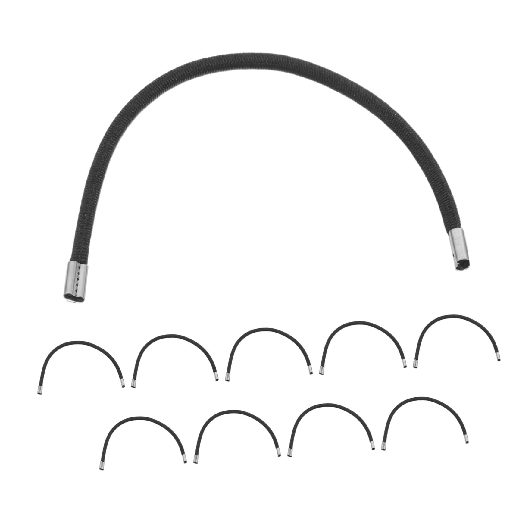 Abaodam 10pcs Microphone Shock Mount Rubber Bands Vibration Mic Holder Clips for Portable Recording Easy Installation Lightweight Design for Home Studio and Outdoor Use