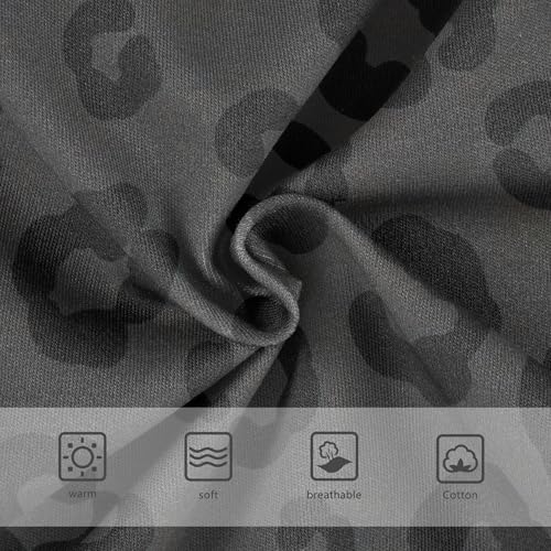 Black Spots Grey Prints Little Girl Panties Toddler Girls Underwear Cotton Funny Kids Briefs Undies 2t3