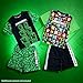 Minecraft Pajama Set for Boys Teens 7–14 Yrs, 2 Pack Short Sleeve T Shirt Shorts Set, Creeper PJs Loungewear, Gifts for Boys (11-12 Years, Green, 2 Pack)