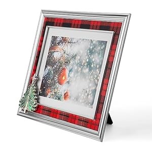 Christmasstyledecorationsphotoframe75inchmetalcheckeredpatternhighdefinitiondisplaypicturesfortabletophomedecorativeforholidaypartygiftredblackchristmastree  Urban Country Home Decor Christmas style decorations photo frame 75 inch metal checkered pattern high definition display pictures for tabletop home decorativefor holiday party giftredblackchristmas tree  urban country home decor