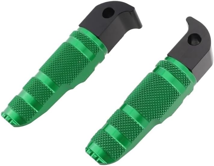 Motorcycle Foot Rests For B&enelli Leoncino 500 800 502C QJMOTOR 300S 350 500 S Motorcycle Accessories Rear Footrests Rests Passengers Foot Pedal Pegs, Green