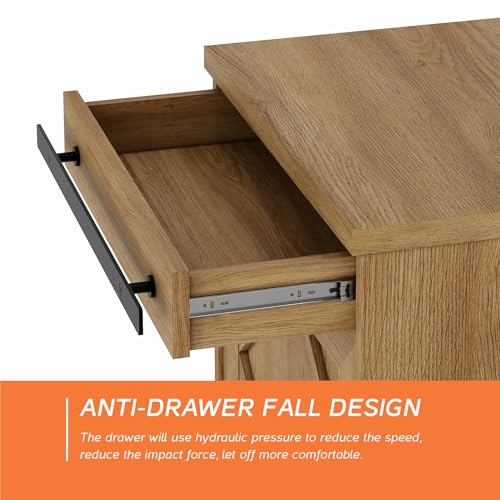 Image of WAMPAT 32-inch Tall Farmhouse End Table Set of 2