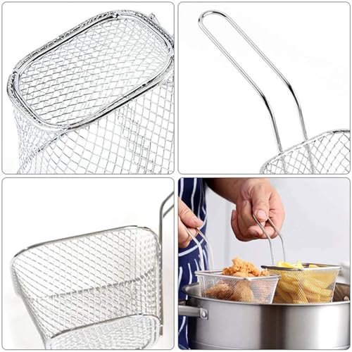 Panier à Frites en Filet de Qualité Supérieure Support de Présentation