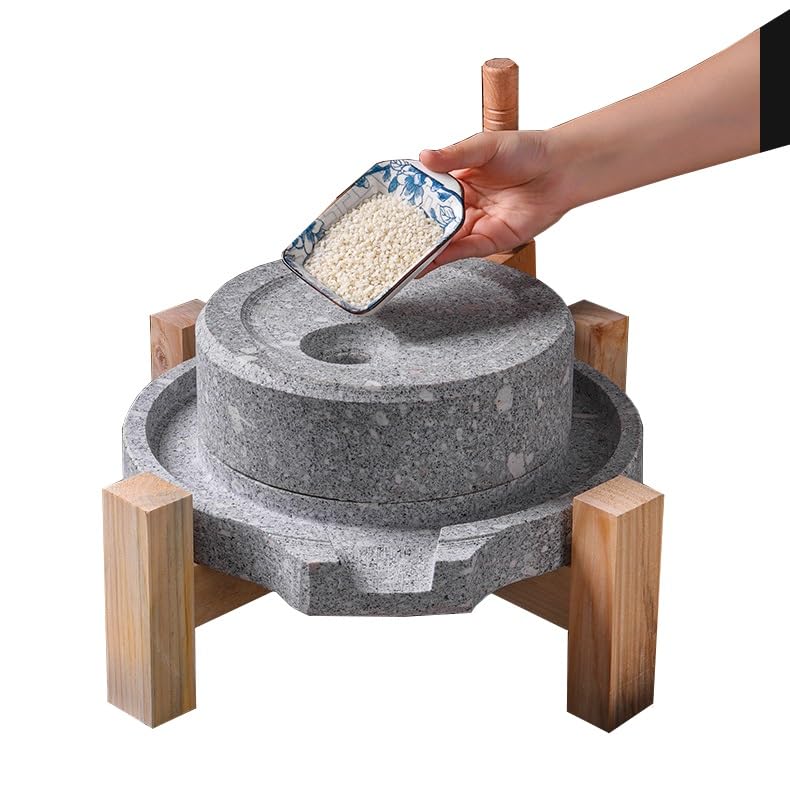 Moulin à Grains Manuel avec Noyau Acier Inoxydable pour Mouture Fine