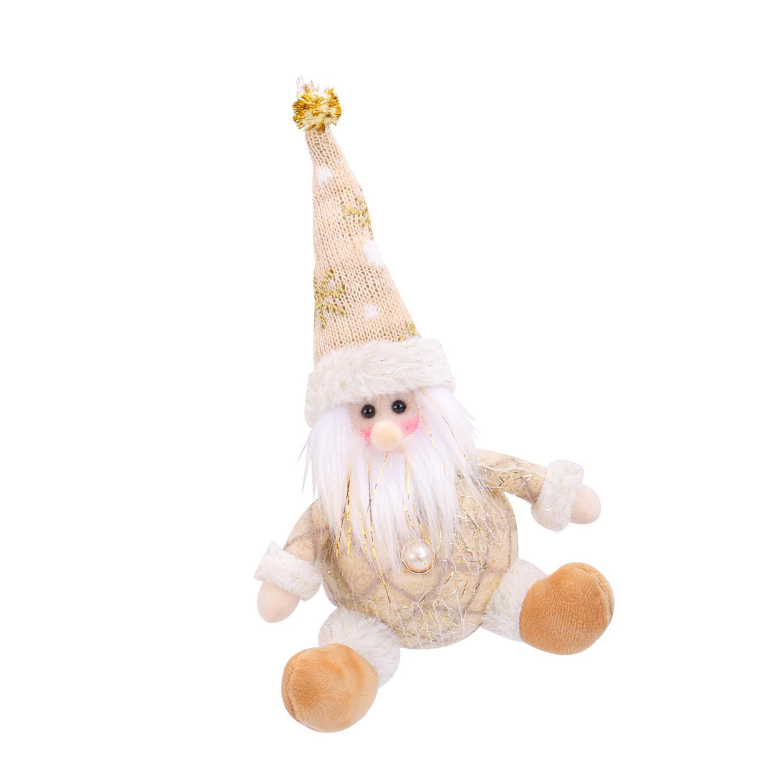 Buxuaaaa A Buxuaaa Christmas Doll Ornament With Pp Cotton Filling Hanging Decoration For Festives Home Decoration Christmas Doll Ornament