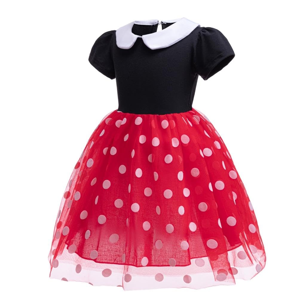Costume Halloween Fille Déguisement Minnie Mouse Lito Angels - Robe +  Bandeau Taille 3-4 Ans Rouge Vêtement Fête Enfant, image size:1024x1024