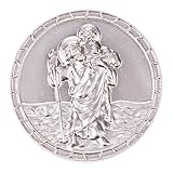 Fritz Cox Sankt Christophorus modern, mit schlichtem Mosaik-Rand