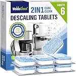 2in1 Descaling and Cleaning Tablets for Coffee machines - compatible with Tassimo maschine 6 Tablets