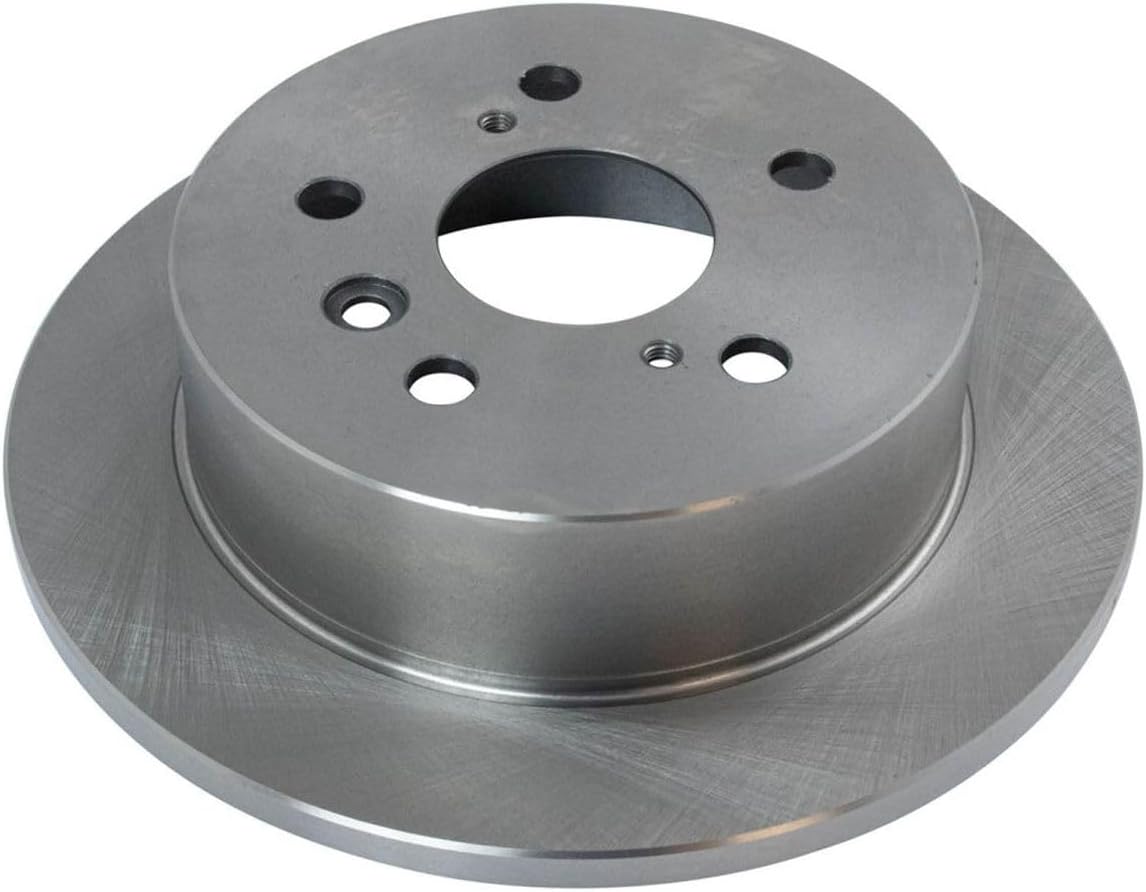 Rear Ceramic Disc Brake Pad Rotor & Caliper Kit with Calipers 5 Lug-Wheel Lug Count for Toyota for Avalon 3.5L 05-07 for Camry 2.4L/3.0L 02-06 & 3.3L 04-06 for Solara 2.4L/3.3L 04-08