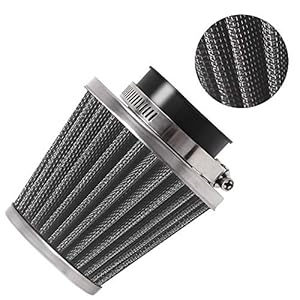 Goodway Universal Filtre à Air Double Couche en Acier Moto Scooter ATV cyclomoteur Quad 38mm 39mm 40mm