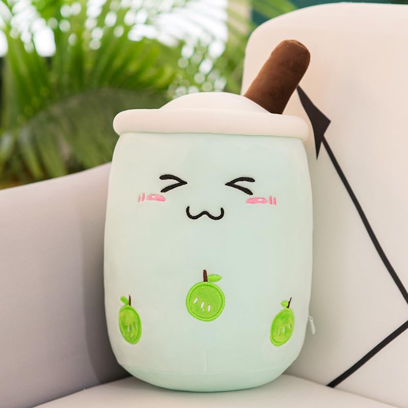 Niedliche Milchtee-Figuren PlüSchtier, Boba Tea Kuscheltier Stofftier, Geschenk FüR Kinder (70cm,Rosa-B)