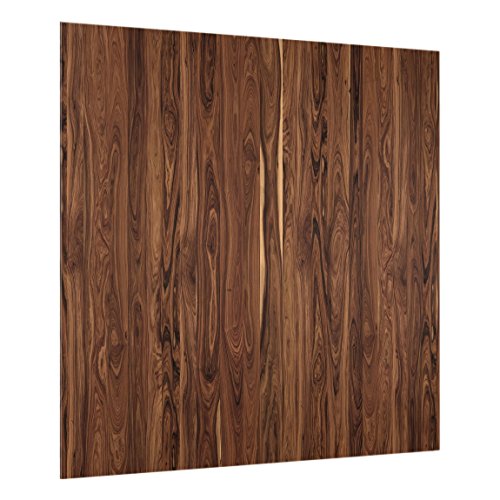 Spritzschutz Glas - Santos Palisander - Quadrat 1:1 59cm x 60cm
