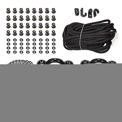 fllyingu Sistema Kit Carretilla de Anclaje Kayak Canoe Kit de Anclaje de Carrito Tornillos Kayak Accesorios para Kayak Palas Remos Pesca Caña
