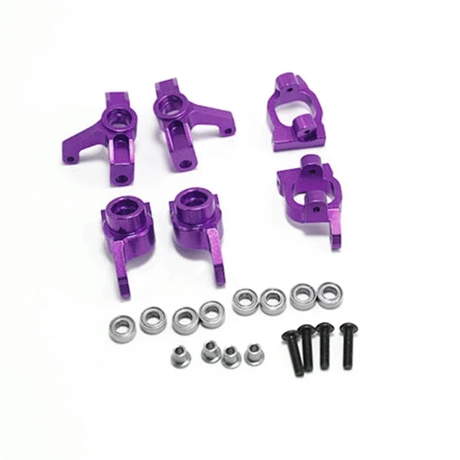 Per Wltoys 144001 144002 144010 124007 124008 124016 124017 124018 124019 Blocchi Sterzo In Metallo C-Hub Carrier Parti Automobili RC Ricambi Modellini RC