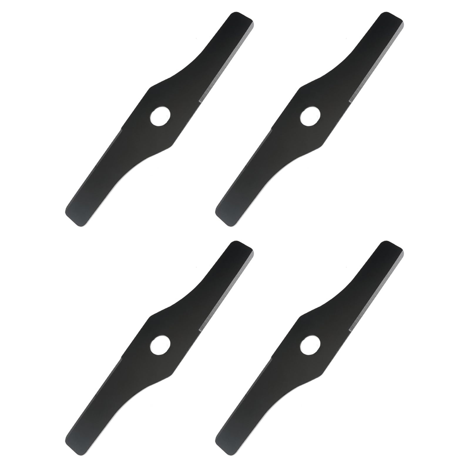 4PCS Brush Cutter Blade, 25.4mm Dia, Universal Mulching Blade, Gardenging Edging Trimming Shredder Blade, Mulch Blade Brush Cutter Accessories