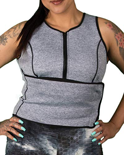 The Perfect Sculpt Sweat Vest -Waist Trainer Sauna Suit Athletic Top for Women